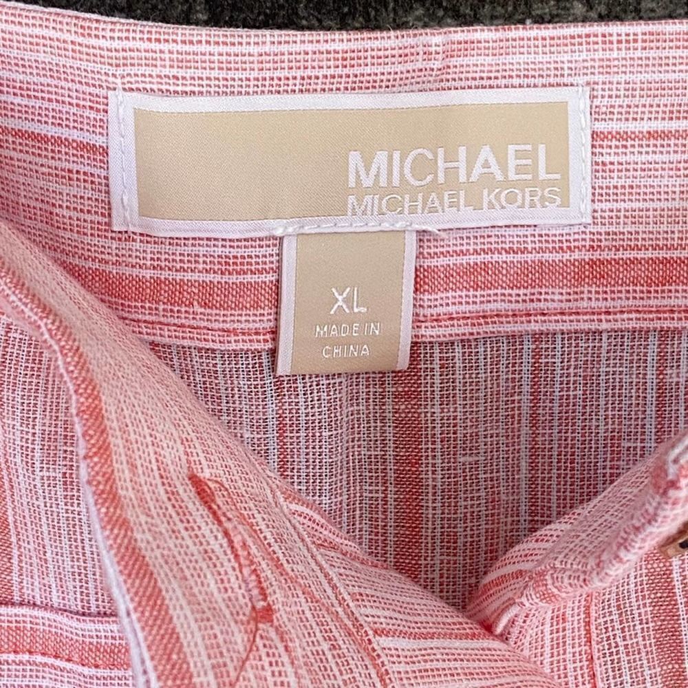 NWT Michael Kors Pink Knee Length Skirt - Picture 4 of 12